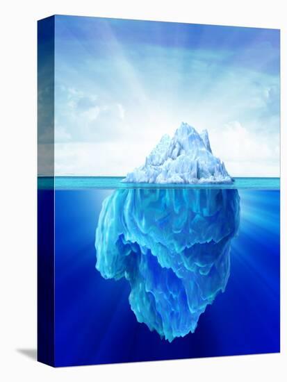 Tip of an Iceberg, Artwork-null-Premier Image Canvas