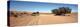 Tire Tracks in an Arid Landscape, Sossusvlei, Namib Desert, Namibia-null-Premier Image Canvas