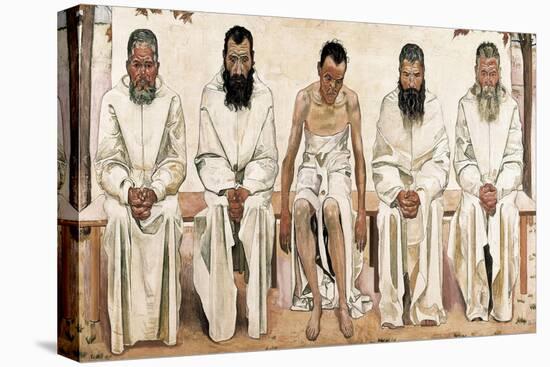 Tired of Life-Ferdinand Hodler-Stretched Canvas