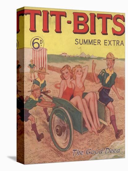 Tit-bits, Boy Scouts Holiday Beaches Magazine, UK, 1930-null-Premier Image Canvas