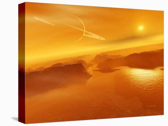 Titan Landscape-Detlev Van Ravenswaay-Premier Image Canvas