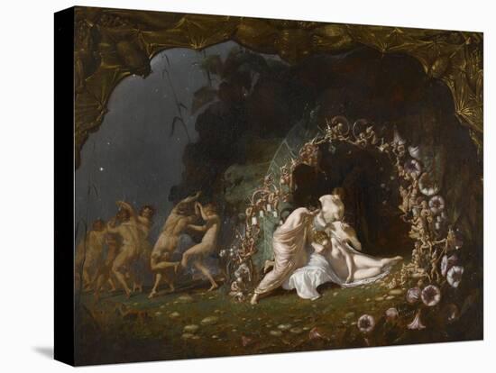 Titania endormie-Richard Dadd-Premier Image Canvas