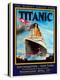 Titanic White Star Line Travel Poster 1-Jack Dow-Premier Image Canvas