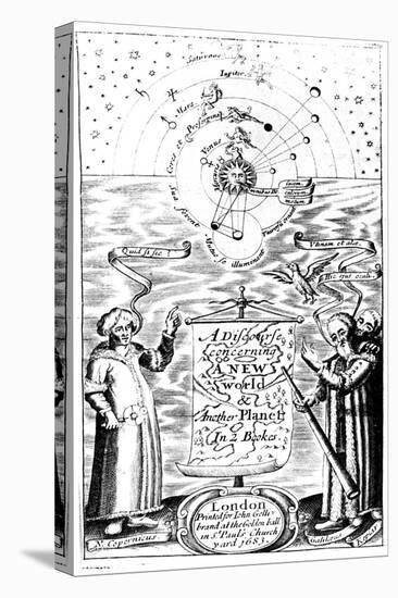 Title Page of a Discourse Concerning a New World and Another Planet by John Wilkins, 1683-null-Premier Image Canvas