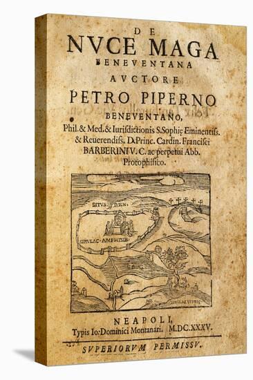 Title Page of De Nuce Maga Beneventana, Naples, 1635-Pietro Scoppetta-Premier Image Canvas