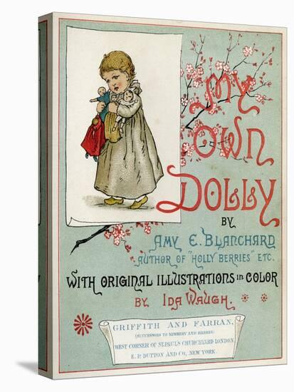 Title Page of 'My Own Dolly'-Ida Waugh-Stretched Canvas
