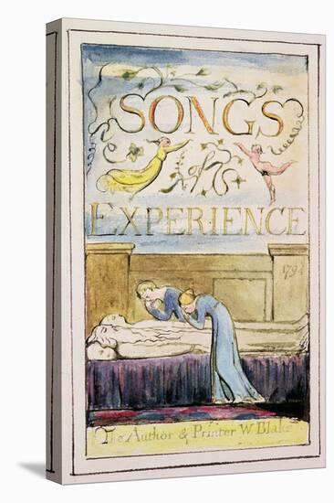 Title Page to Songs of Experience: Plate 30 from Songs of Innocence and of Experience C.1802-08-William Blake-Premier Image Canvas