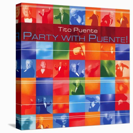 Tito Puente - Party with Puente!-null-Stretched Canvas