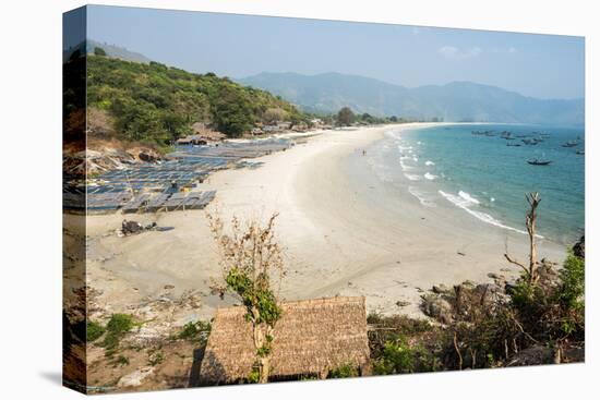 Tizit Beach and Fishing Village, Dawei Peninsula, Tanintharyi Region, Myanmar (Burma), Asia-Matthew Williams-Ellis-Premier Image Canvas