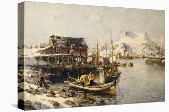 Tjeldbergtind, Lofoten, 1888-Harriet Backer-Premier Image Canvas