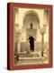 Tlemcen Interior Koubha of Sidi Bou Medina, Algiers-Etienne & Louis Antonin Neurdein-Premier Image Canvas