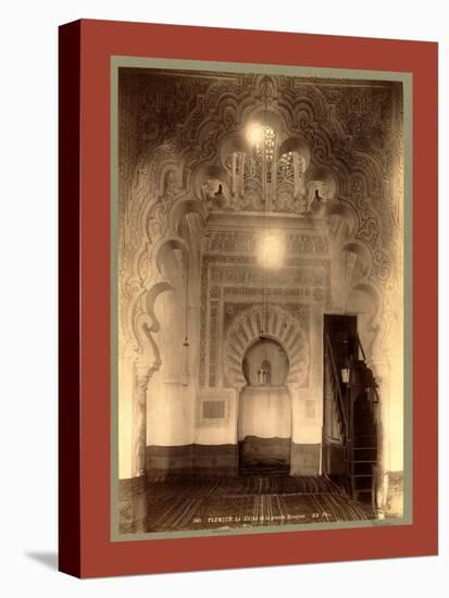 Tlemcen, the Mihrab of the Great Mosque in Algiers-Etienne & Louis Antonin Neurdein-Premier Image Canvas