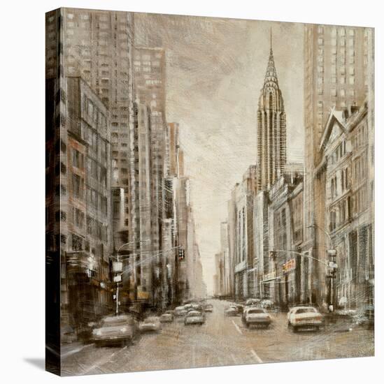 To the Chrysler Building-Matthew Daniels-Stretched Canvas