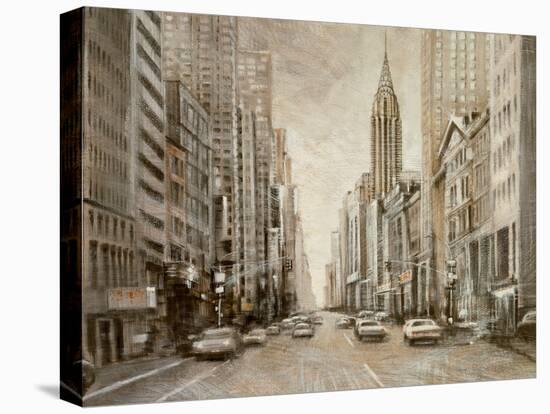 To the Chrysler Building-Matthew Daniels-Stretched Canvas