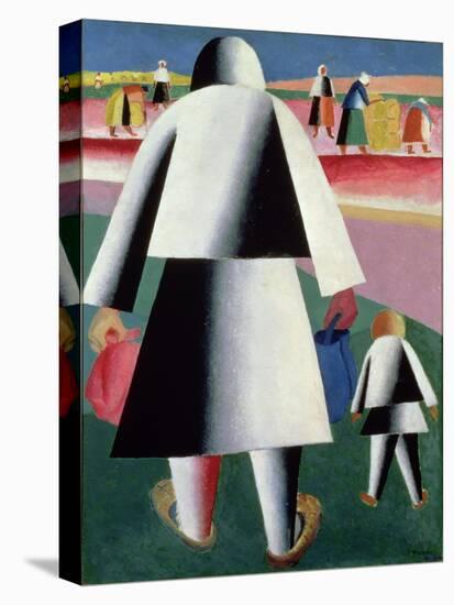 To the Harvest, Martha and Vanka, 1928-Kasimir Malevich-Premier Image Canvas