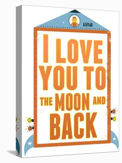 To The Moon and Back-null-Premier Image Canvas