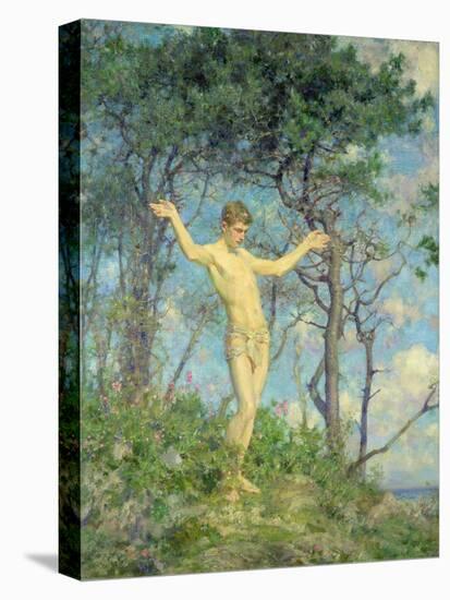 To the Morning Sun-Henry Scott Tuke-Premier Image Canvas