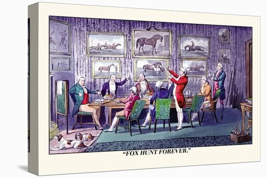 Toast to Fox Hunting-Henry Thomas Alken-Stretched Canvas
