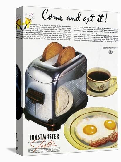 Toaster Ad, 1938-null-Premier Image Canvas
