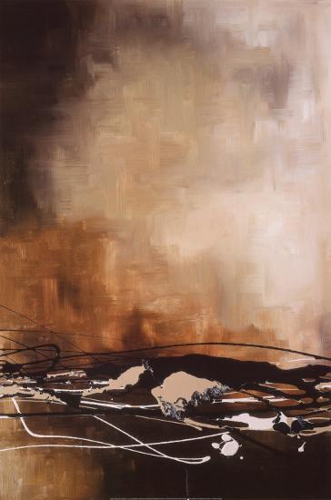 Tobacco and Chocolate II-Laurie Maitland-Stretched Canvas