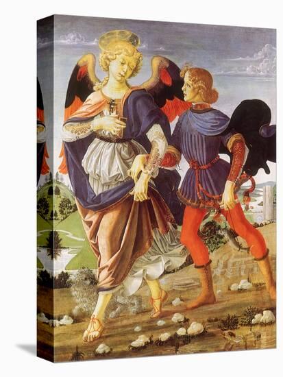 Tobias and the Angel-Andrea del Verrocchio-Premier Image Canvas