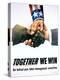 Together We Win Labor-Management Poster-null-Premier Image Canvas