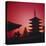 Tokyo, AsakUSA, Asakusa Kannon Temple and Pagoda-Dave Bartruff-Premier Image Canvas