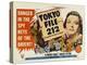 Tokyo File 212, UK Movie Poster, 1951-null-Stretched Canvas