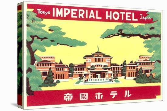 Tokyo Imperial Hotel-null-Stretched Canvas