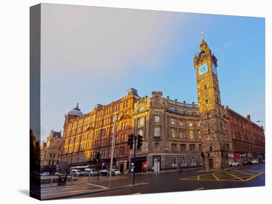 Tolbooth Steeple at Glasgow Cross, Glasgow, Scotland, United Kingdom, Europe-Karol Kozlowski-Premier Image Canvas