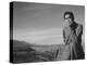 Tom Kobayashi at Manzanar Relocation Center, California, 1943-Ansel Adams-Premier Image Canvas