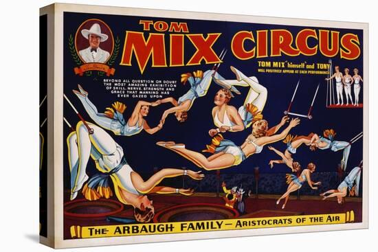Tom Mix Circus Poster-null-Premier Image Canvas