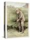 Tom Morris senior, British golfer, portrait, c1910-Unknown-Premier Image Canvas