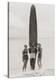 Tom with Kalahuewehe, 1937-Tom Blake-Stretched Canvas