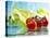 Tomatoes and Romaine Lettuce with Water-Karl Newedel-Premier Image Canvas