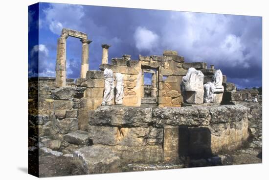 Tomb of Battus, Agora, Cyrene, Libya, C600 Bc-Vivienne Sharp-Premier Image Canvas