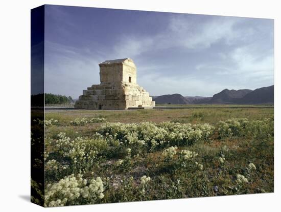 Tomb of Cyrus the Great, Passargadae (Pasargadae), Iran, Middle East-Christina Gascoigne-Premier Image Canvas