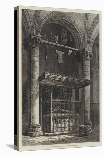 Tomb of Edward the Black Prince in Canterbury Cathedral-Samuel Read-Premier Image Canvas