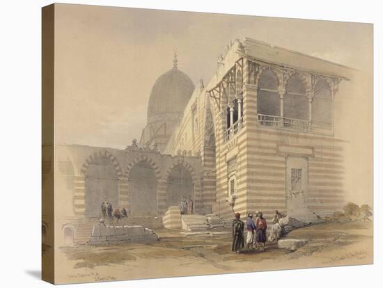 Tomb of the Khalifs-David Roberts-Stretched Canvas