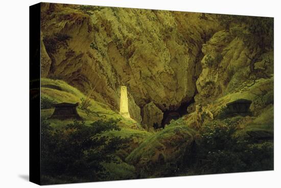 Tombs of Ancient Heroes-Caspar David Friedrich-Premier Image Canvas