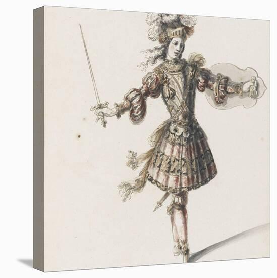 Tome III (1696 DR à 1761DR) : Costumes de fêtes et de mascarades. Théâtre d-Jean I Berain-Premier Image Canvas