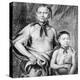 Tomochichi and His Nephew Toonahowi of the Lower Creek Tribe of the South East, 1734-null-Premier Image Canvas