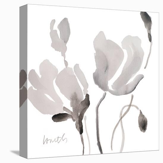 Tonal Magnolias II-Lanie Loreth-Stretched Canvas