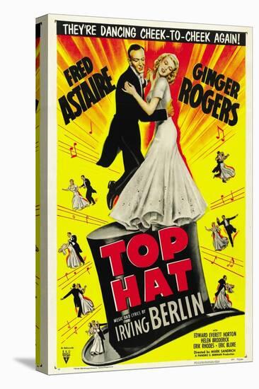 Top Hat, Directed by Mark Sandrich, 1935-null-Premier Image Canvas