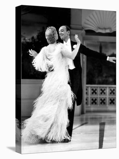 Top Hat, Ginger Rogers, Fred Astaire, 1935-null-Stretched Canvas