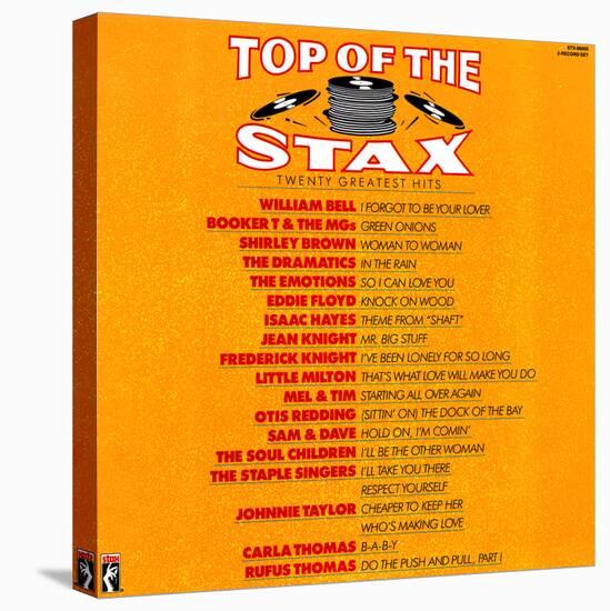 Top of the Stax-null-Stretched Canvas