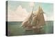 Top-Sail Schooner-null-Stretched Canvas