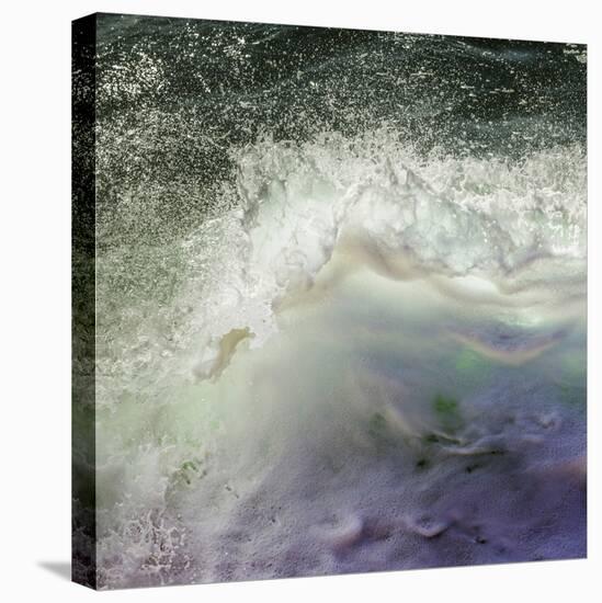 Top View Close Up Of A Small, Colorful Wave Breaking In The Pacific Ocean-Ron Koeberer-Stretched Canvas