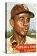 Topps Satchell Paige Baseball Card. 1953; Archives Center, NMAH-null-Stretched Canvas