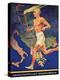 Torch Bearer at the Berlin Olympic Games, 1936-null-Premier Image Canvas